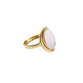 Veyra Retro Zeigefinger Ring – 925 Silber vergoldet
