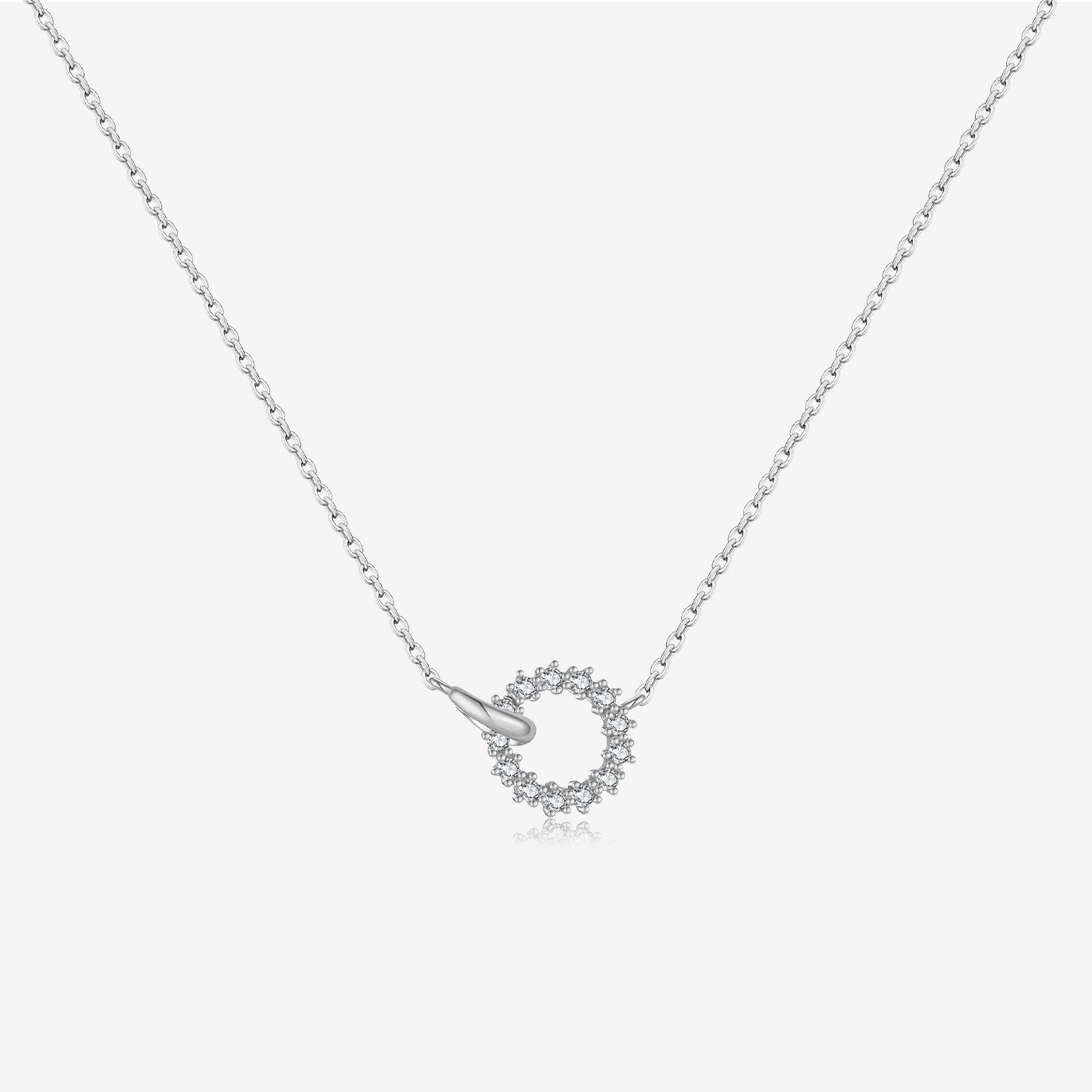 Veyra Verschlungenes Zirkonia Armband – 925 Silber