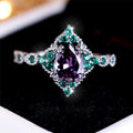 Veyra Ring Wassertropfen – Elegant & Schlicht