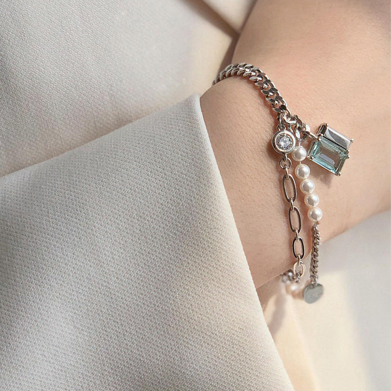Veyra Armband Zirkonia Chain – Light Luxury