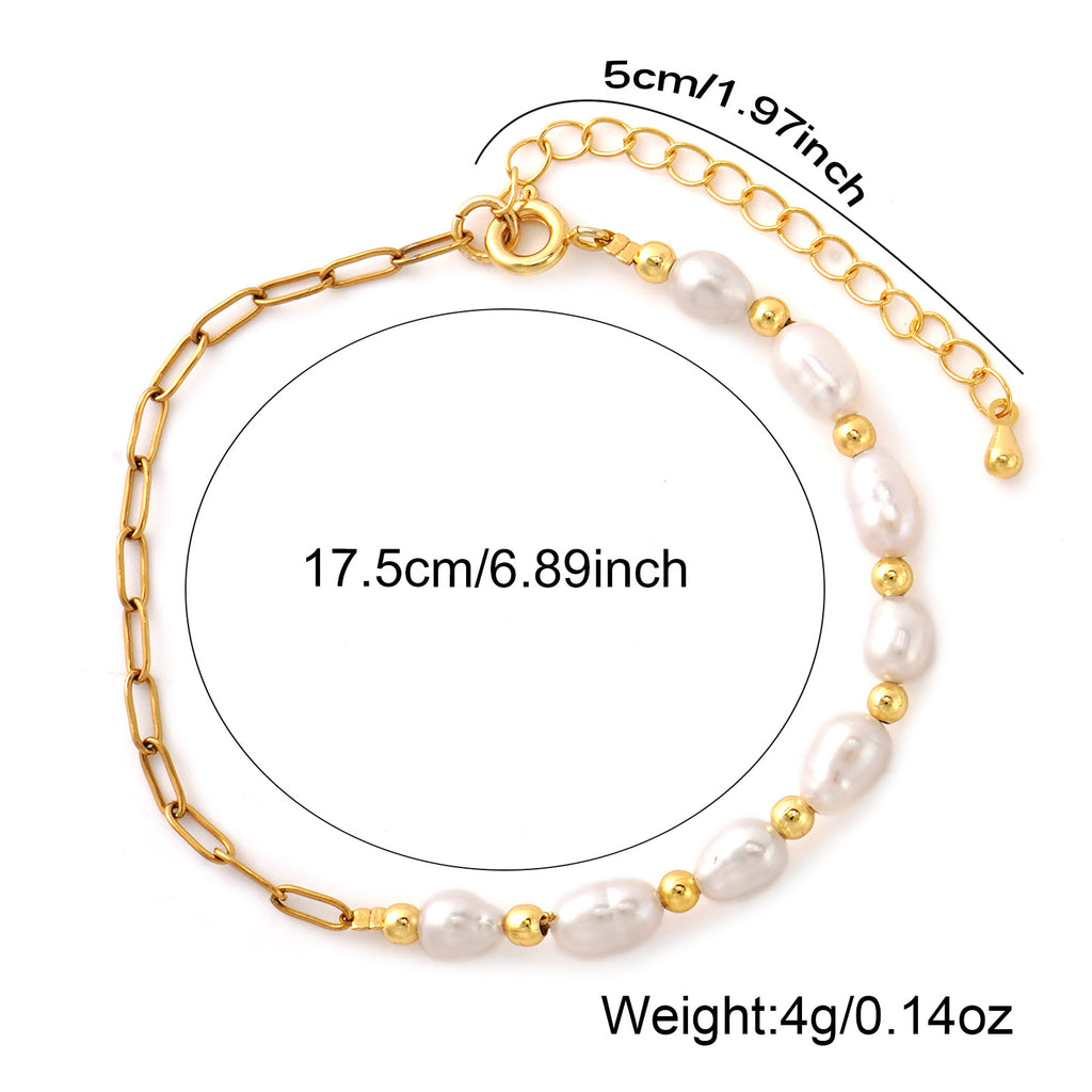 Veyra Freshwater Pearl Bracelet – Handmade for Women