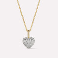 Veyra Halskette Herz – 18K Gold Edelstahl