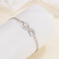 Veyra Armband Nummer 8 – Silber mit Zirkonia