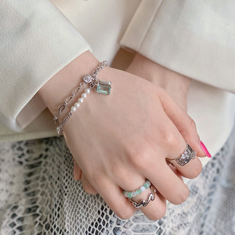 Veyra Bracelet Zirconia Chain - Light Luxury