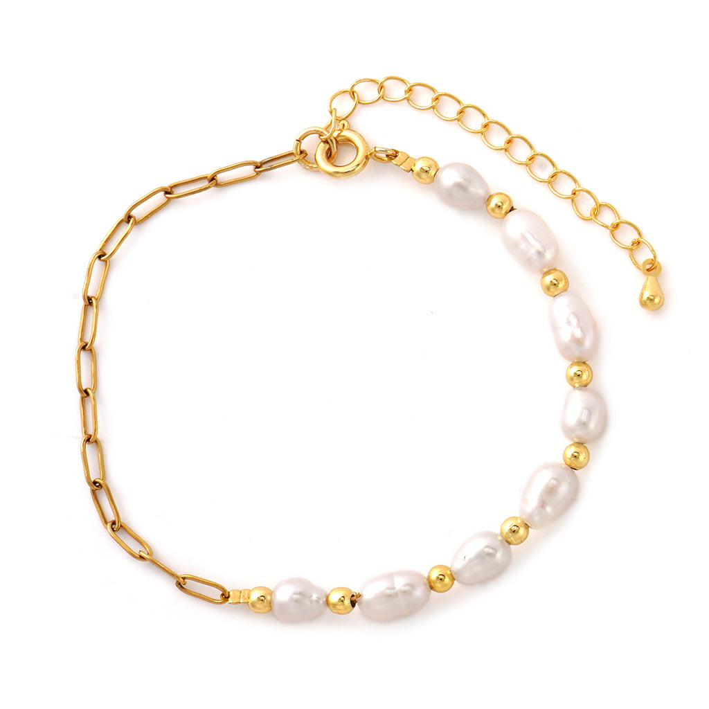 Veyra Freshwater Pearl Bracelet – Handmade for Women